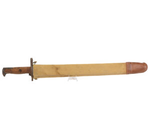 Original Pre-WWI U.S. M1905 Springfield Bayonet 1906 manufactured with M1910 Scabbard