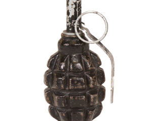 Authentic F1 Hand grenade with UZRGm fuze INERT