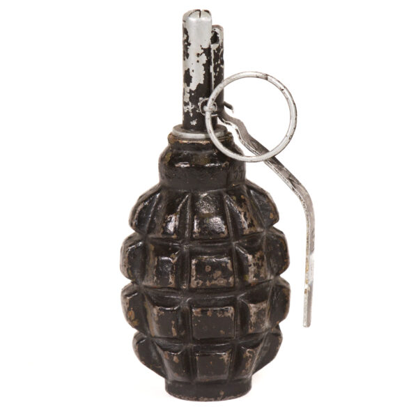 Authentic F1 Hand grenade with UZRGm fuze INERT