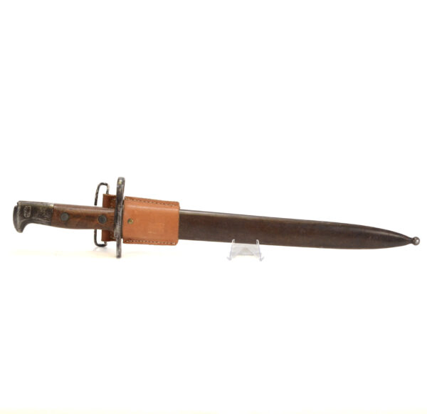 Authentic US 1898 Krag Bayonet dated 1900 with 1899 scabbard