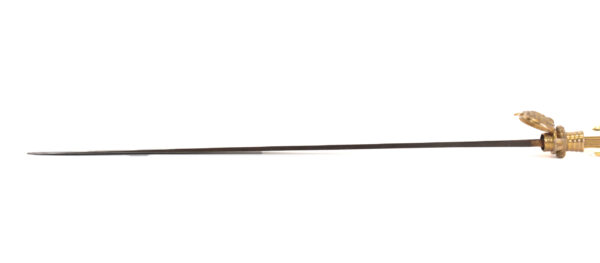 Original German WWII Hirschfänger Bone Handle Forestry Dress Cutlass - Image 9
