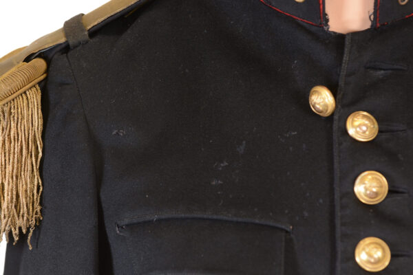 Authentic French Infantry Officers Pre-1914 Model 1871 Tunic, Pantalon Rouge Trousers, and Infantry Officer Foreign Legion Kepi - Image 13