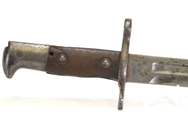 Authentic US 1898 Krag Bayonet dated 1901 with 1899-1905 modification scabbard - Image 14