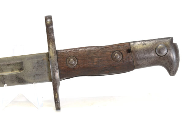 Authentic US 1898 Krag Bayonet dated 1901 with 1899-1905 modification scabbard - Image 7