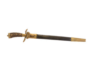 WWII Imperial German Hunting Hirschfanger Knife
