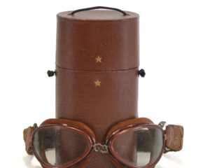 Authentic WWII Japanese Aviator Goggles – With Original Box