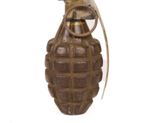 WWII MKII type 4 Fragmentation grenade INERT
