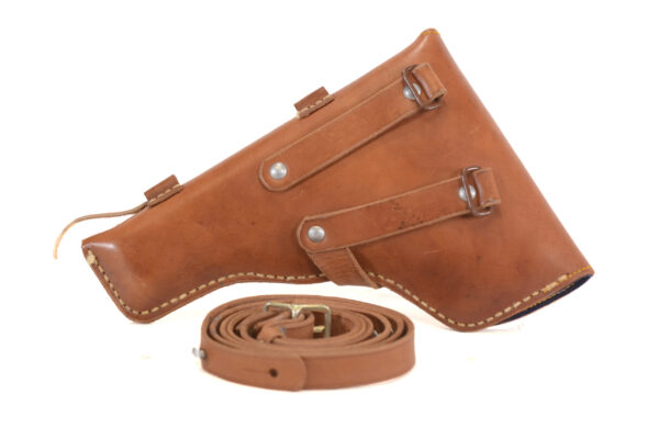 Authentic Chinese Type 54 or Tokarev leather holster and sling - Image 3