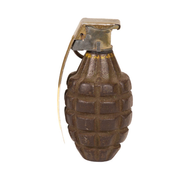 WWII MKII type 4 Fragmentation grenade INERT - Image 3