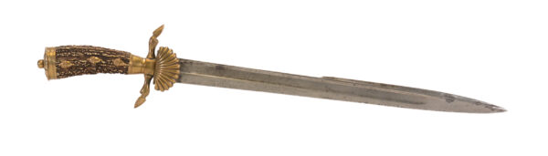 WWII Imperial German Hunting Hirschfanger Forrester's Knife - Image 6