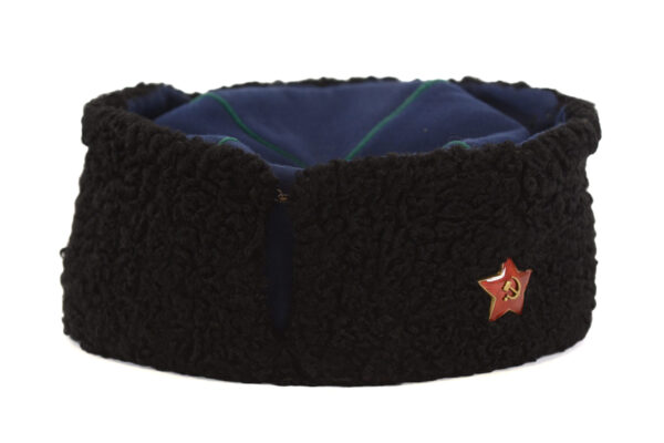 Original WWII Soviet Officer’s Papakha – Astrakhan Fur (Terek Cossack Style) - Image 7