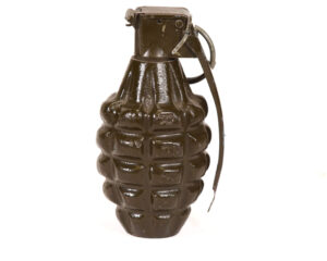 Original Richmond Foundry & Mfg Mk II Training Grenade — Maker-Marked