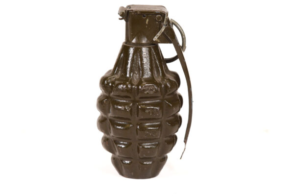Original Richmond Foundry & Mfg Mk II Training Grenade — Maker-Marked
