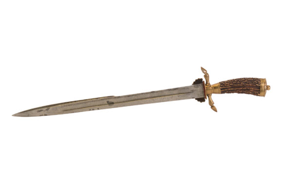 WWII Imperial German Hunting Hirschfanger Forrester's Knife - Image 5