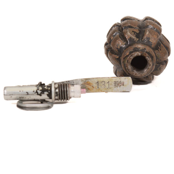 Authentic F1 Hand grenade with UZRGm fuze INERT - Image 2