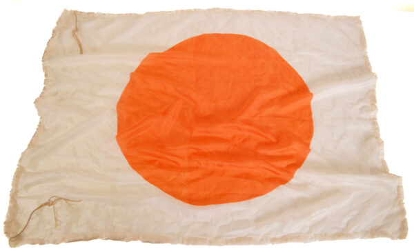 Authentic WWII Japanese silk flag - Image 6