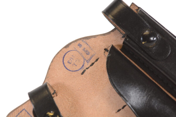Unissued Polish P-64 Black Leather Holster - Image 4