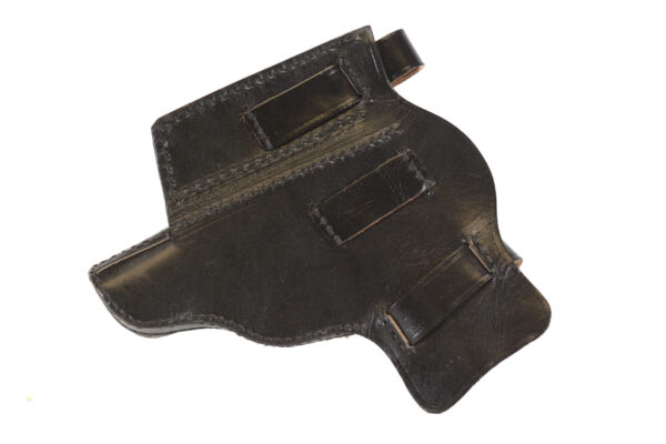 Unissued Polish P-64 Black Leather Holster - Image 5