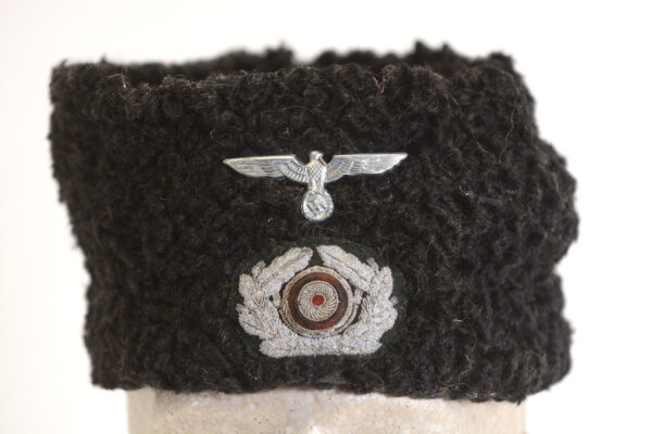 Original WWII German Army Don Cossack Enlisted Man’s Papakha Cap - Image 3