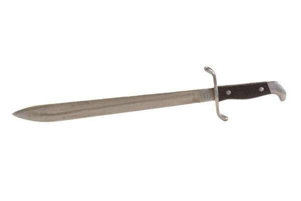Original Argentine Model 1909 Artillery Bolo with Scabbard - Rare Intact Crest - Argentinian manufacture - Image 9