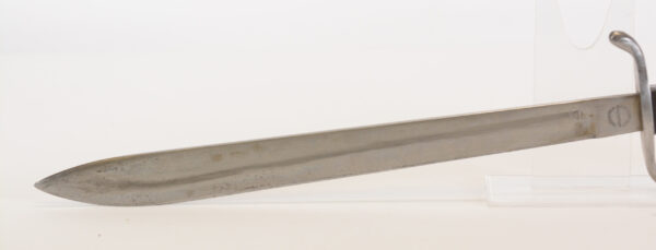 Original Argentine Model 1909 Artillery Bolo with Scabbard - Rare Intact Crest - Argentinian manufacture - Image 12