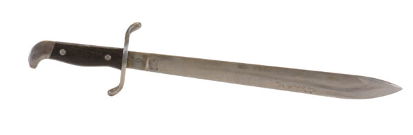 Original Argentine Model 1909 Artillery Bolo with Scabbard - Rare Intact Crest - Argentinian manufacture - Image 3