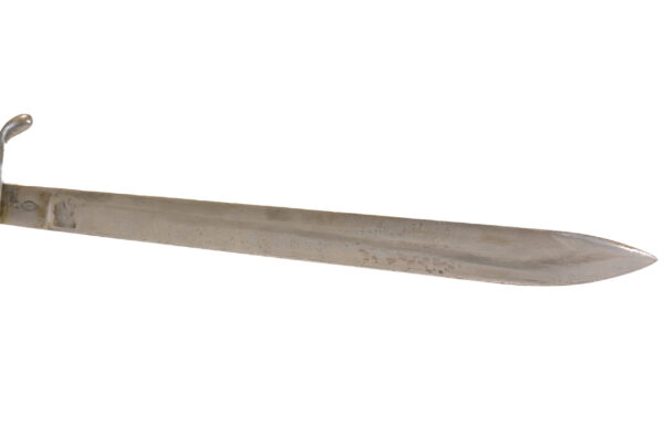 Original Argentine Model 1909 Artillery Bolo with Scabbard - Rare Intact Crest - Argentinian manufacture - Image 8