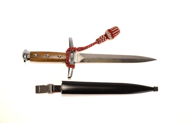 Original Swiss Officer’s Dress Dagger with Scabbard & Portepee - Image 7