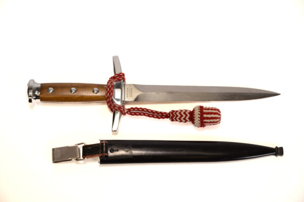 Original Swiss Officer’s Dress Dagger with Scabbard & Portepee - Image 8