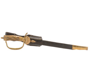 Original German Hirschfänger Stag Handle Forestry Dress Cutlass
