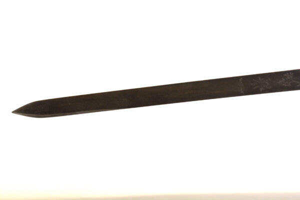 Original German WWII Hirschfänger Bone Handle Forestry Dress Cutlass - Image 11