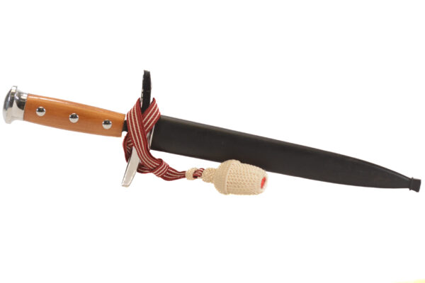 Authentic Swiss Officer’s Dress Dagger with Scabbard and Portepee - Image 8