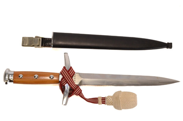 Authentic Swiss Officer’s Dress Dagger with Scabbard and Portepee - Image 9