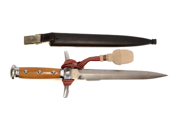 Authentic Swiss Officer’s Dress Dagger with Scabbard and Portepee - Image 10