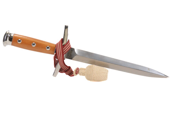 Authentic Swiss Officer’s Dress Dagger with Scabbard and Portepee - Image 11