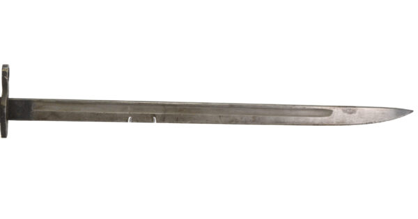 US 1917 rifle bayonet Remington manufactured - GF & MF marked leather sheath - Image 7