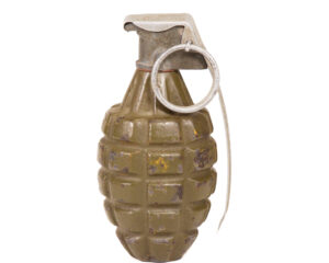 WWII MKII Type 2 fragmentation grenade *INERT*