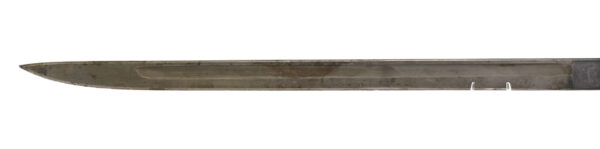US 1917 rifle bayonet Remington manufactured - GF & MF marked leather sheath - Image 4