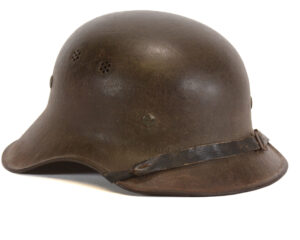 Bulgarian Royal Army Air Defence And Chemical Protection Model 1938 "Luftschutz" Steel Helmet