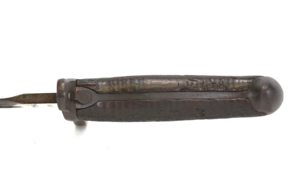 Original Pre-WWI US M1905 rifle bayonet S.A. Marked 1906 production with M3 bayonet scabbard - Image 9