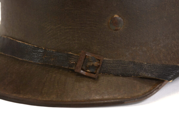 Bulgarian Royal Army Air Defence And Chemical Protection Model 1938 "Luftschutz" Steel Helmet - Image 11