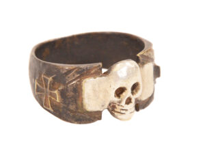 Original Private Purchase SS Honor Style Totenkopf Ring