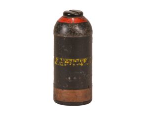 Authentic WWII Japanese Type 89 50mm knee mortar round with original paint