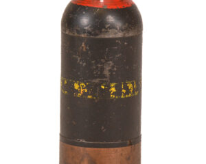 Authentic WWII Japanese Type 89 50mm knee mortar round with original paint
