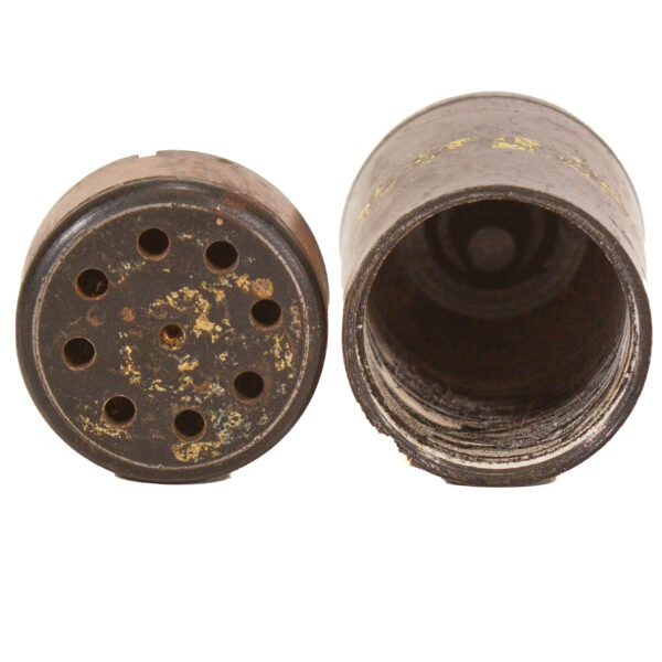 Authentic WWII Japanese Type 89 50mm knee mortar round with original paint - Image 5