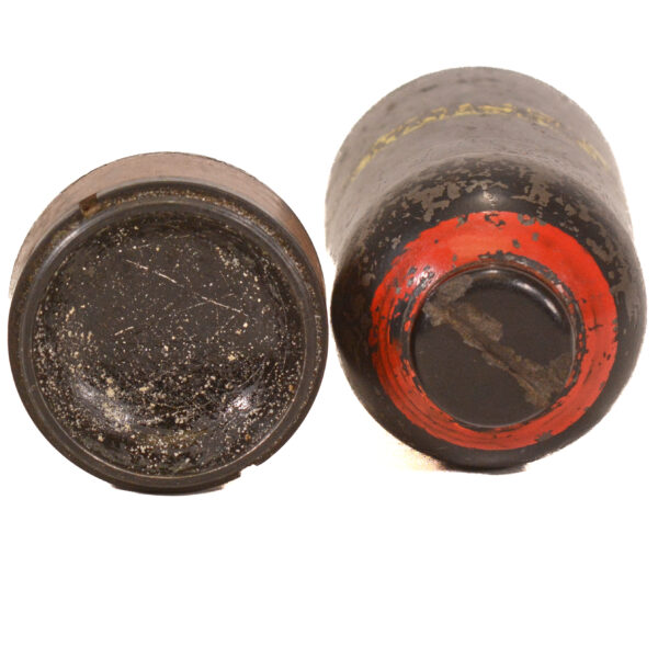 Authentic WWII Japanese Type 89 50mm knee mortar round with original paint - Image 6