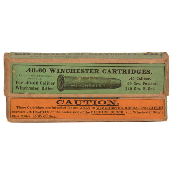 1880s .40-60 Winchester Cartridges - first type - Full & Original - Image 3