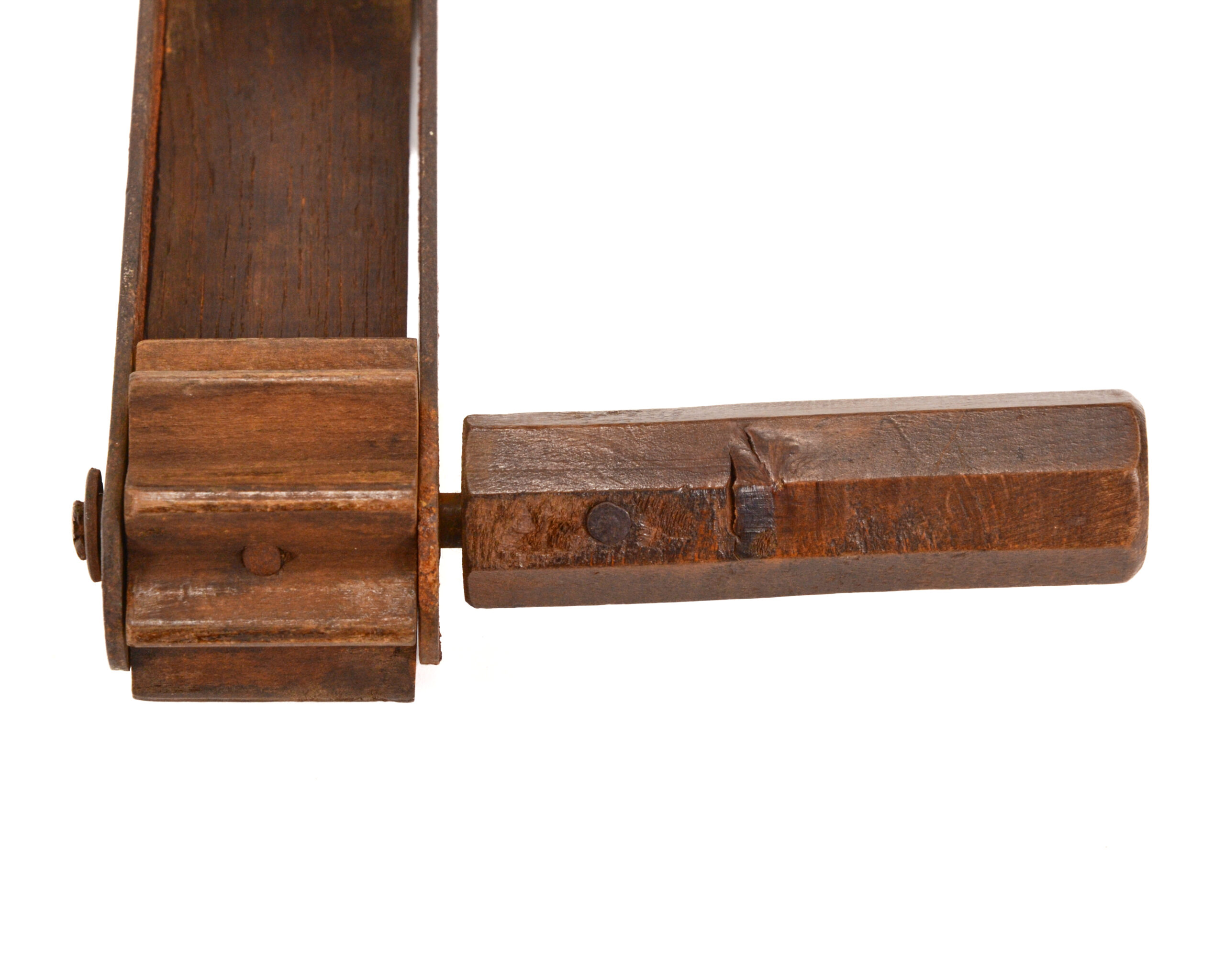 Original WWI Gas Alarm Rattle by UNIMAN 1918 unit marked - Authentic Trench Artifact - Image 6