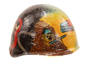 Authentic Jatving Stahlhelm Trench Art