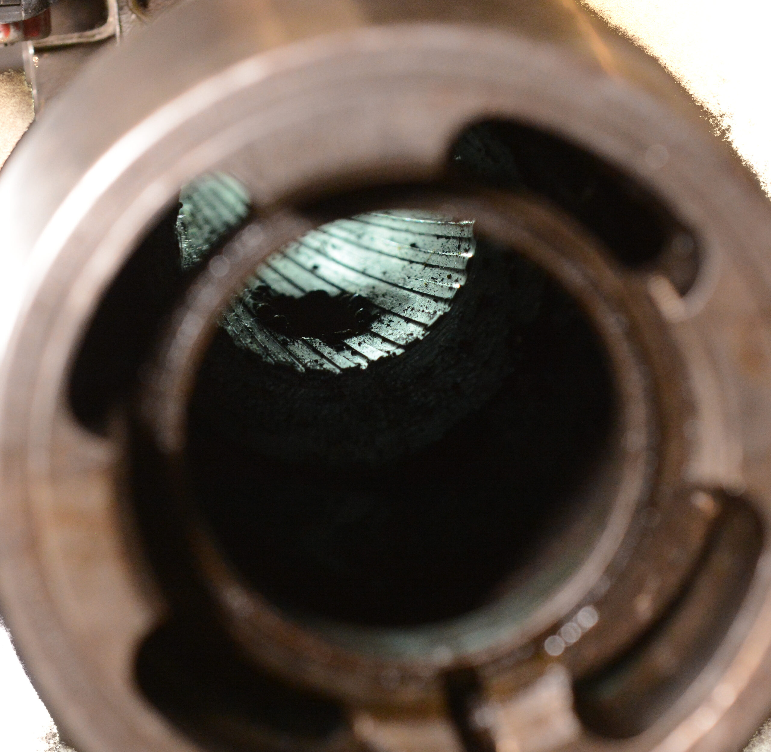 U.S. Firestone M20 Recoilless Rifle with M1917A1 Tripod — Made Inert — Includes Spent Case & M45 Light Instrument - Image 17